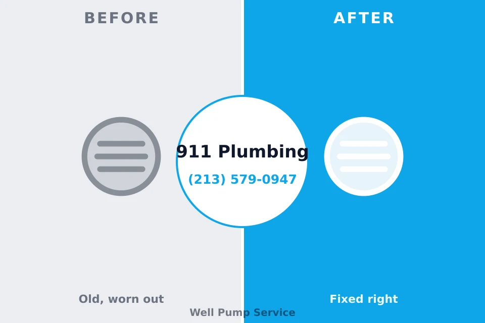 Before and after: plumbing repair Centreville, AL